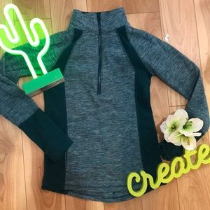 A half zip pull over